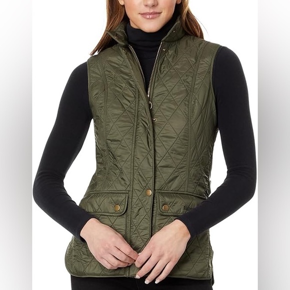 Barbour Vest - Olive NWT - Picture 2 of 10